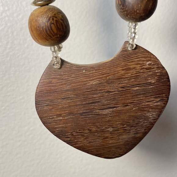 Interesting beachy boho necklace - Picture 6 of 7